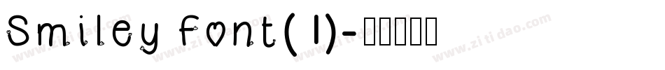 Smiley Font(1)字体转换